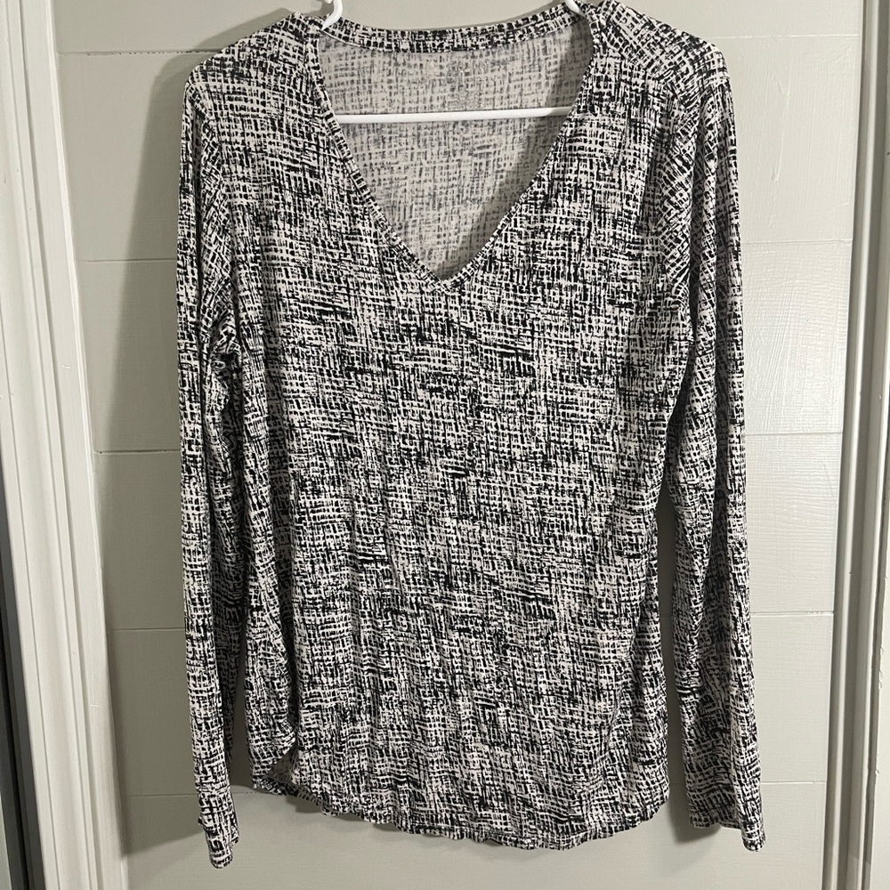 Apt. 9 Essentials Long Sleeve Top Size Large